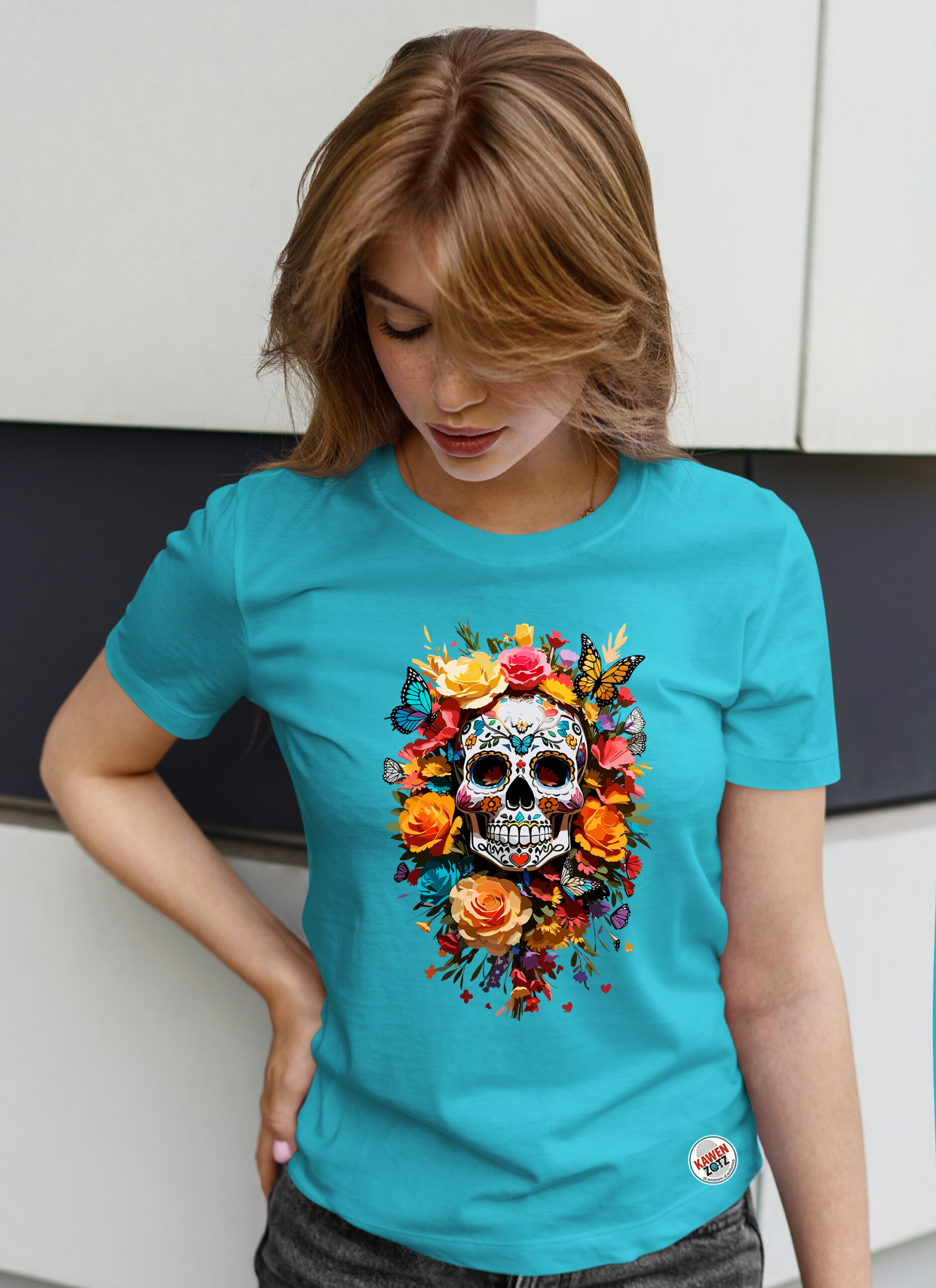 Camiseta CALAVERA FLORIDA