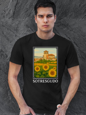 camiseta chicos sotresgudo negra