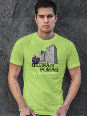 camiseta medina de pomar orgullo pistacho de chico